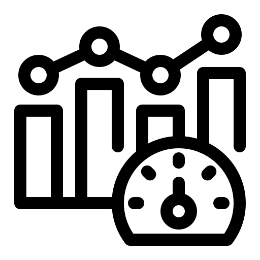 SEO performance tracking icon