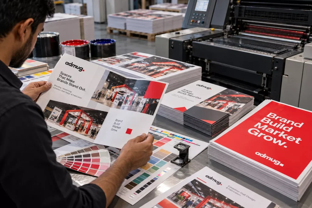 Graphic design and printed brand collateral