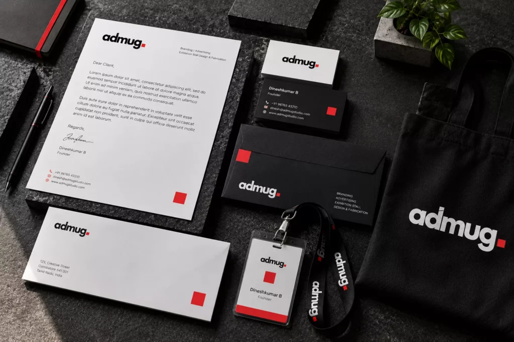 Logo design and brand identity by ADMUG Studio